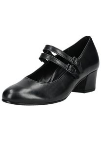 Gabor COMFORT Damen Pumps "Gabor Comfort Pumps Leder", Gr. 40,5, schwarz, Leder, casual, Schuhe