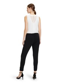 Vera Mont Damen Overall "Vera Mont Jumpsuit mit Cut-Outs", schwarz, elegant, Gr. 42, Jersey, Obermaterial: 95% Polyester, 5% Elasthan. Besatz: 100%