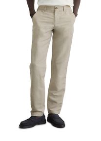 Marc O'Polo MARC O'POLO Herren Chinohose "aus hochwertigem Leinen-Mix", grau, casual, Gr. 32, unifarben, Obermaterial: 54% Leinen, 30% Polyester, 16% Viskose,