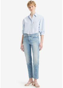 Levi's LEVI'S Damen Röhrenjeans "312 Shaping Slim", blau, Basic, Gr. 28, Denim/Jeans, Obermaterial: 81% Baumwolle, 18% Polyester, 1% Elasthan, Jeans,