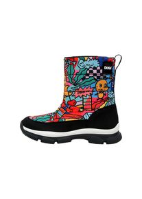DOGO Damen Snowboots "Nortia Winterboot / Snowboot It Is Okay Damen Stiefeletten", Gr. 39, schwarz, Polyurethan, Schuhe, Vegan