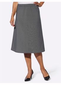 Lady Damen Schlupfrock, schwarz, Gr. 40, gemustert, mehrfarbig, 95% Polyester, 5% Elasthan, Röcke