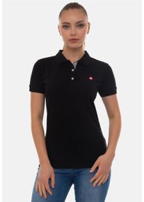 Damen Poloshirt "Angie", schwarz, casual, Gr. XXL, SIR RAYMOND TAILOR, unifarben, 100% Baumwolle, Shirts, in klassischem Design