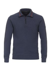 Casamoda Herren Sweatshirt "Casamoda Sweattroyer uni", blau, Gr. XL, 51% Baumwolle, 47% Polyester, 2% Elasthan, Sweatshirts