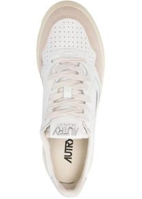Autry Low-Top Sneaker - Medalist Low Low-Top Sneakers With Smooth - Gr. 38 (EU) - in Wei&szlig; - f&uuml;r Damen