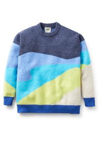 Passenger Scenic Recycled Knitted Jumper Pullover Damen (Gr XL |blau)
