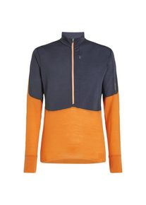Icebreaker 200 RealFleece Descender L/S Half Zip Fleecepullover Men (Gr XXL |orange)
