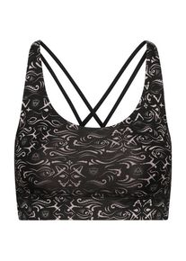 Hey Honey Criss-Cross Bra Samadhi Sport-BH Damen (Gr XS |schwarz)