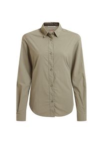 Craghoppers Nosilife Freeda Langarm Bluse Bluse Women (Gr 46 |beige)