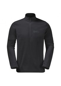 Jack Wolfskin Taunus Halfzip Fleecepullover Herren (Gr XL |schwarz)