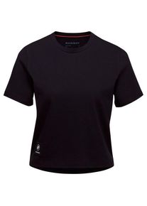 Mammut Massone T-Shirt Cropped Patch T-Shirts Damen (Gr M |schwarz)