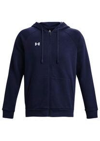 Under Armour Rival Fleece Full Zip Hoodie Hoodie Herren Alltag (Gr 3XL - Regular |blau)
