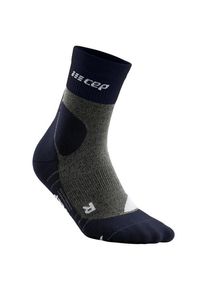 CEP Hiking Merino Mid-Cut Socks Kompressionssocken Men (Gr&ouml;&szlig;e III |schwarz)