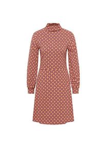 Kleid Tranquillo Lockeres Jersey-Kleid Damen (Gr XL |braun/rosa)