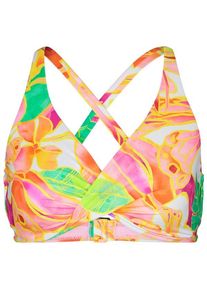 Seafolly Wonderland Wrap Front F Cup Bikini-Top Damen (Gr 34 |bunt)