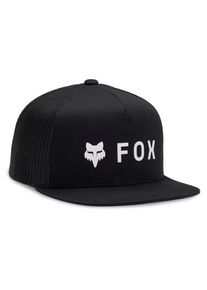 Fox Racing Absolute Snapback Mesh Hat Cap Kinder (Gr One Size |schwarz)