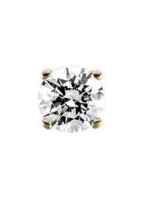 Firetti Damen Single-Ohrstecker "Schmuck Geschenk Gold 333 Ohrschmuck einzeln Solitär", Gelbgold 333, gold, Gelbgold 333, Ohrringe, mit Zirkonia