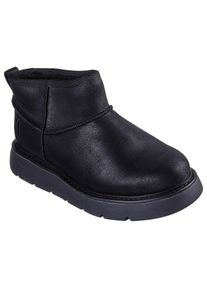 Skechers Damen Schlupfboots "KEEPSAKES LITE", Gr. 35, schwarz, Lederimitat, unifarben, sportlich, Schuhe, Plateaustiefel, Winterstiefel mit wärmender