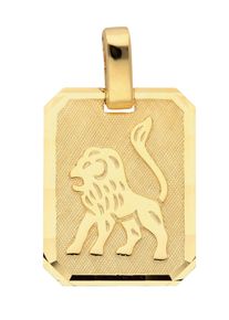 Adelia´s ADELIA ́S Damen Ketten-Anhänger "333 Gold Sternzeichen Anhänger Löwe", Löwe, Gold, gold, Gold, Schmuckanhänger, Goldschmuck für Damen & Herren