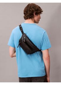 Damen Gürteltasche "SCULPTED IMPRESSION WAISTBAG 38", Calvin Klein Jeans, schwarz, Lederimitat, unifarben, Taschen, Bauchtasche, Body Bag, Herren