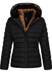 LPO Damen Steppjacke "GILMOUR VAIL II Women", schwarz, sportlich, Gr. 44, 100% Polyester, Jacken, auch in Großen Größen erhältlich