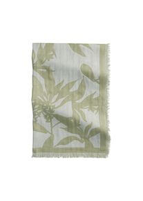 Marc O'Polo MARC O'POLO Damen Schal "aus reiner Baumwolle"multi, smooth sage, bedruckt, Obermaterial: 100% Baumwolle, Modetücher