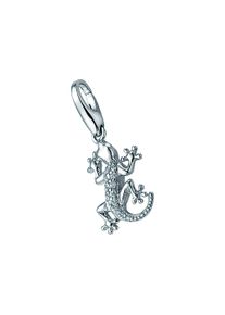 Damen Charm-Einhänger "Gecko, Silber 925", silber, Giorgio Martello MILANO, Silber 925 (Sterlingsilber), Charms