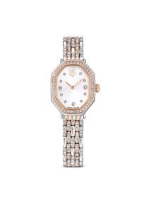 Swarovski Damen Quarzuhr "DEXTERA OCTAGON"silberfarben, roségoldfarben, Armbanduhren, Armbanduhr, Damenuhr, Swiss Made, Edelstahlarmband, analog