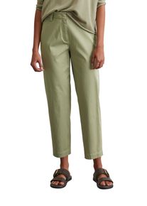 Marc O'Polo MARC O'POLO Damen Chinohose "aus Organic Cotton Stretch"smooth sage, elegant, Gr. 40, unifarben, Obermaterial: 96% Baumwolle, 4% Elasthan, Hosen