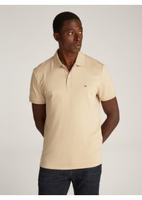 Tommy Hilfiger Herren Poloshirt "LIQUID COTTON REG SEASONAL POLO", grün, casual, Gr. XXL, unifarben, Jersey, Obermaterial: 100% Baumwolle, Shirts,