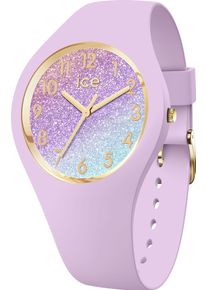 Ice Watch ICE-WATCH Damen Quarzuhr "ICE glitter - S31 - 3H", lila, Armbanduhren, Armbanduhr, Damenuhr, Silikonarmband, bis 10 bar wasserdicht