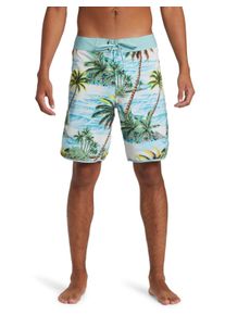 Quiksilver Herren Boardshorts "Highline Scallop 19"", blau, Gr. 33, 88% Polyester, 12% Elasthan, Hosen