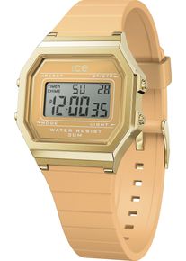 Ice Watch ICE-WATCH Damen Chronograph "ICE digit retro - Small", orange, Armbanduhren, Armbanduhr, Quarzuhr, Damenuhr, Silikonarmband, Datum