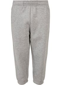 Urban Classics Jungen Stoffhose "Urban Classics Herren Boys Sweatpants", grau, Gr. 110, unifarben, 65% Baumwolle, 35% Polyester, Hosen