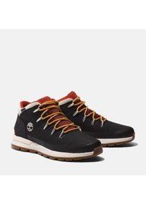 Timberland Schnürboots "Sprint Trekker Mid Fab WP", Gr. 46, schwarz, Textil, sportlich, Schuhe, Winterstiefel, Schnürstiefel, Winterschuhe,