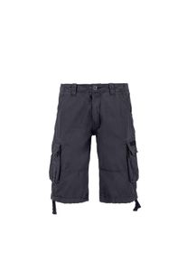 Herren Shorts "Alpha Industries Men - Shorts Jet Short", grau, Gr. 30, Alpha Industries, Obermaterial: 100% Baumwolle, Hosen