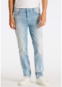 LINDBERGH Herren 5-Pocket-Jeans "LINDBERGH Jeans"sun bleached blau, Gr. 31, Oberstoff: 98% Baumwolle, 2% Elasthan, Jeans