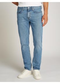 Tommy Hilfiger Herren Straight-Jeans "STRAIGHT DENTON STR MESA BLUE", blau, casual, Gr. 40, unifarben, Denim/Jeans, Obermaterial: 99% Baumwolle, 1%