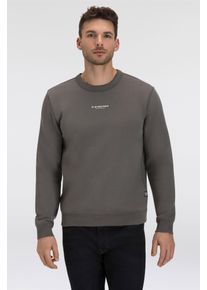 G-Star Raw G-STAR Herren Sweatshirt "Center chest logo", grau, casual, Gr. S, unifarben, Sweatware, Obermaterial: 55% Baumwolle, 45% Polyester, Sweatshirts, mit