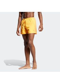 Herren Badehose "ADIC SWIMSH 5IN", gelb, sportlich, Gr. S, adidas Performance, Obermaterial: 100% Polyester, Badehosen