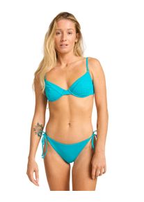 Billabong Damen Bikini-Hose "Sol Searcher Tropic", blau, Gr. M, 78% Nylon, 22% Elasthan, Badehosen