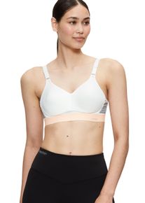 Damen Sport-BH "Triaction Hybrid Lite P EX", triaction by Triumph, Gr. 80, weiß, Single Jersey, Obermaterial: 46% Polyamid, 36% Polyester, 18%