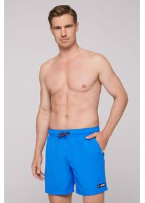 CAMP DAVID Herren Badeshorts, blau, Gr. XXXL, bedruckt, Polyamid, Badehosen, mit Einschubtaschen