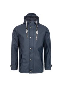 DEPROC Active Herren Regenjacke "Friesennerz GANDER MEN", blau, sportlich, Gr. L, Obermaterial: 100% Polyurethan; Futter: 100% Polyester, Jacken,