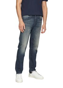 s.Oliver Herren Regular-fit-Jeans "MAURO", blau, casual, Gr. 32, unifarben, Denim/Jeans, Obermaterial: 98% Baumwolle, 2% Elasthan, Jeans, im