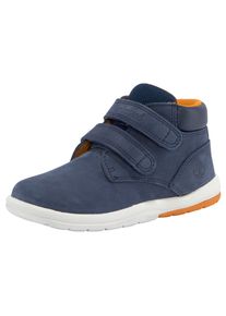 Timberland Damen Klettboot "TODDLE TRACKSMID HOOK & LOOP BOOT", Gr. 24, blau, Leder, sportlich, Schuhe, Winterstiefel, Winterboots, Snowboots,
