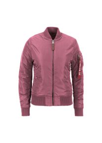 Damen Bomberjacke "Alpha Industries Women - Bomber Jackets MA-1 VF Vintage Fit 59 W", pink, Gr. S, Alpha Industries, Obermaterial: 100% Nylon,