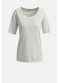 Smith & Soul SMITH & SOUL Damen Kurzarmpullover, beige, casual, Gr. S, unifarben, Material: 50% Baumwolle, 50% Polyester, Pullover, aus Feinstrick