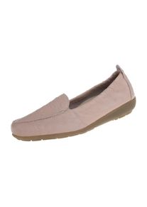 Natural Feet Damen Mokassin "Alessandra", Gr. 36, rosa, Leder, casual, Schuhe, in Komfortweite