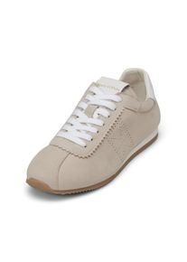 Marc O'Polo MARC O'POLO Damen Sneaker "aus softem Ziegenleder", Gr. 37, grau, Obermaterial: 100% Leder (Ziege), unifarben, Schuhe